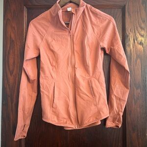 Yogalicious Women's Coral Zip-Up Hoodie